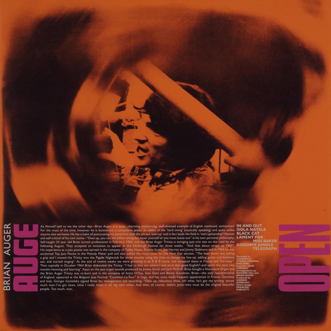 Platte Brian Auger, Julie Driscoll and the Trinity – Open (Soul Bank Music) im Test, Bild 