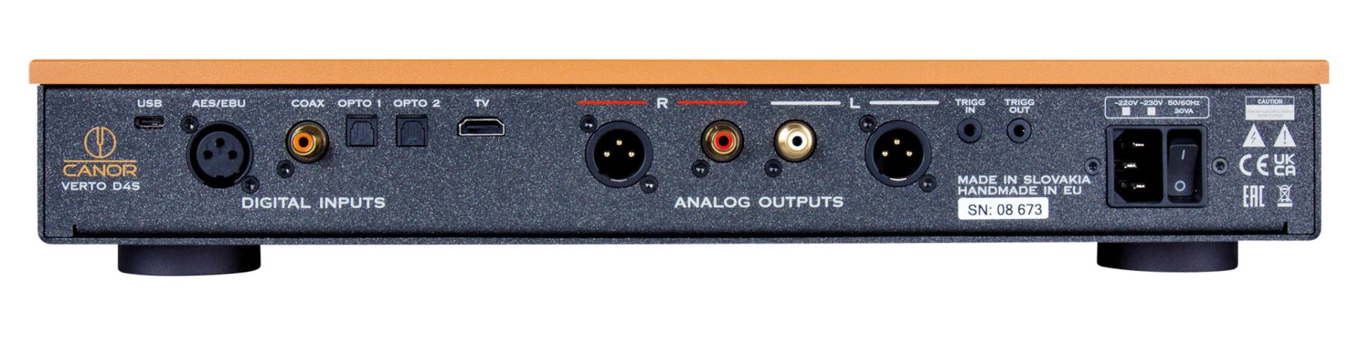 Vollverstärker Canor Virtus I4S und DAC Verto d4S im Test, Bild 