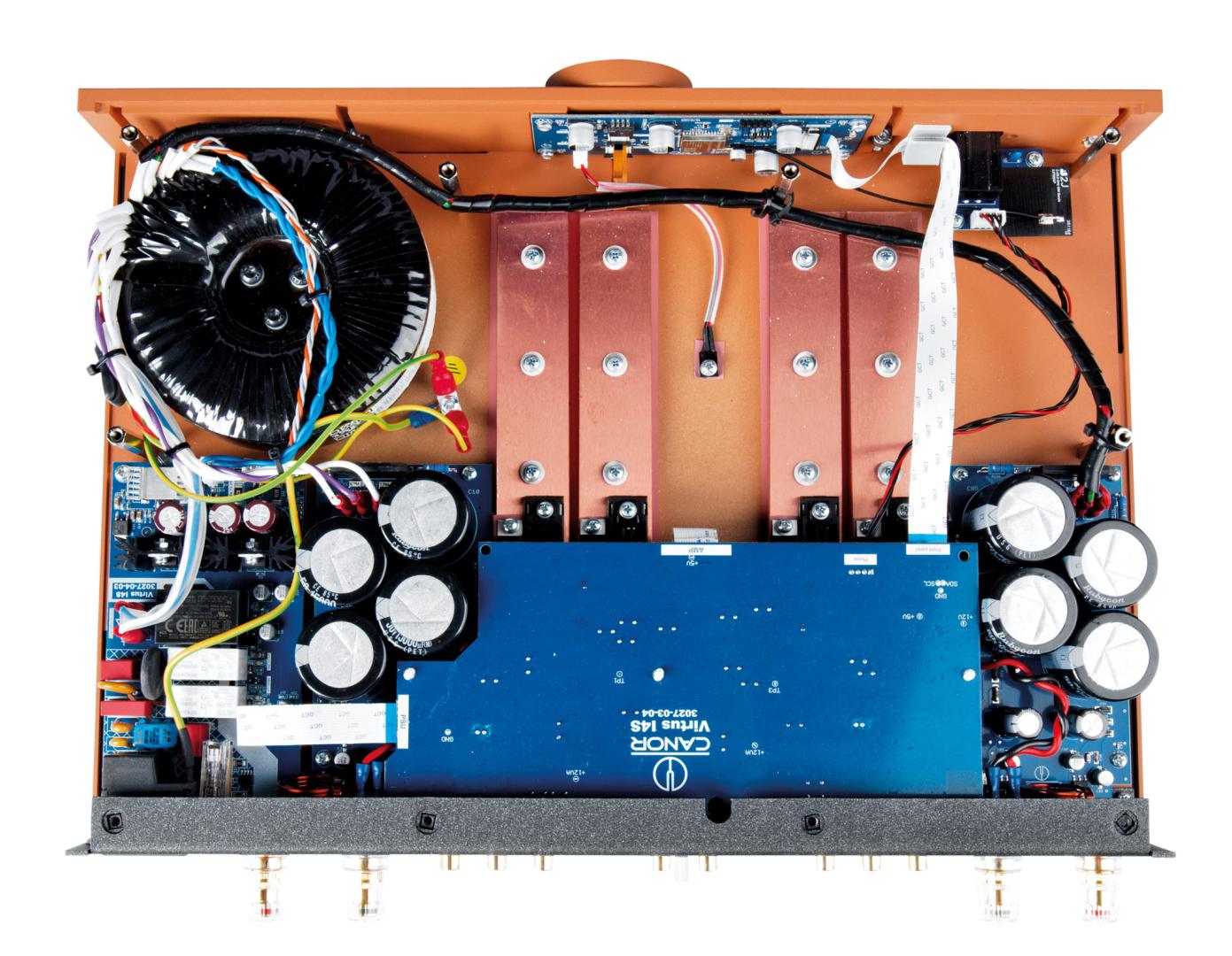 Vollverstärker Canor Virtus I4S und DAC Verto d4S im Test, Bild 